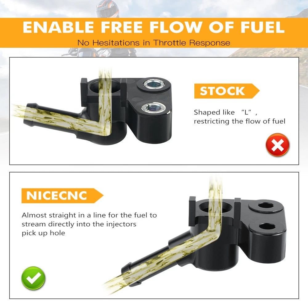 Fuel Rail for Gas Gas EX250 EX350F EX450F MC250F MC350F MC450F (2021–2025)