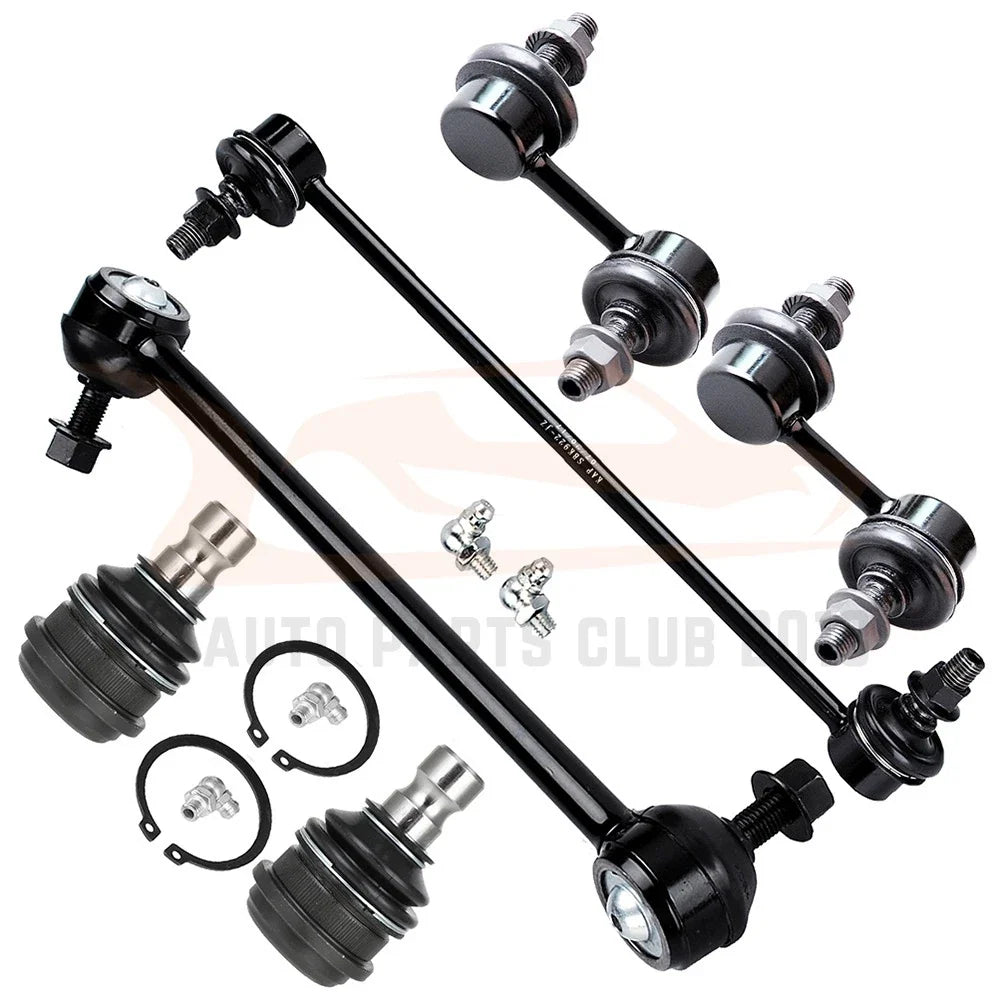 Set of 6 Front Lower Ball Joints for Chrysler Sebring (2002–2005)