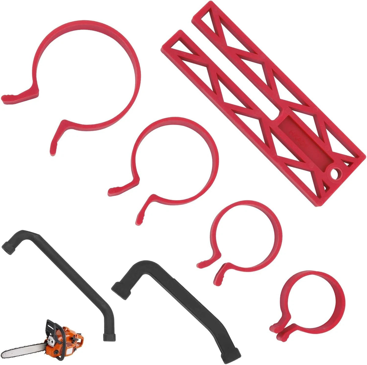 Piston Ring Compressor Assembly Tool Kit for Chainsaw