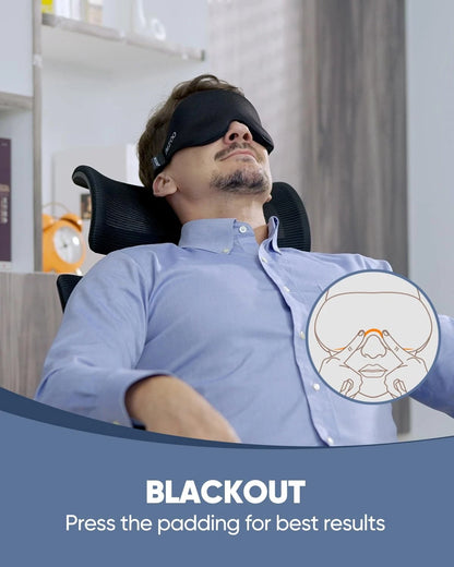 Luxury Sleep Eye Mask for Side Sleeper (Pack of 1)