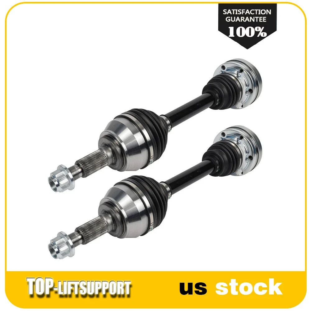 2X CV Axle for Audi A7 Quattro, Q7, Porsche Cayenne, VW Touareg