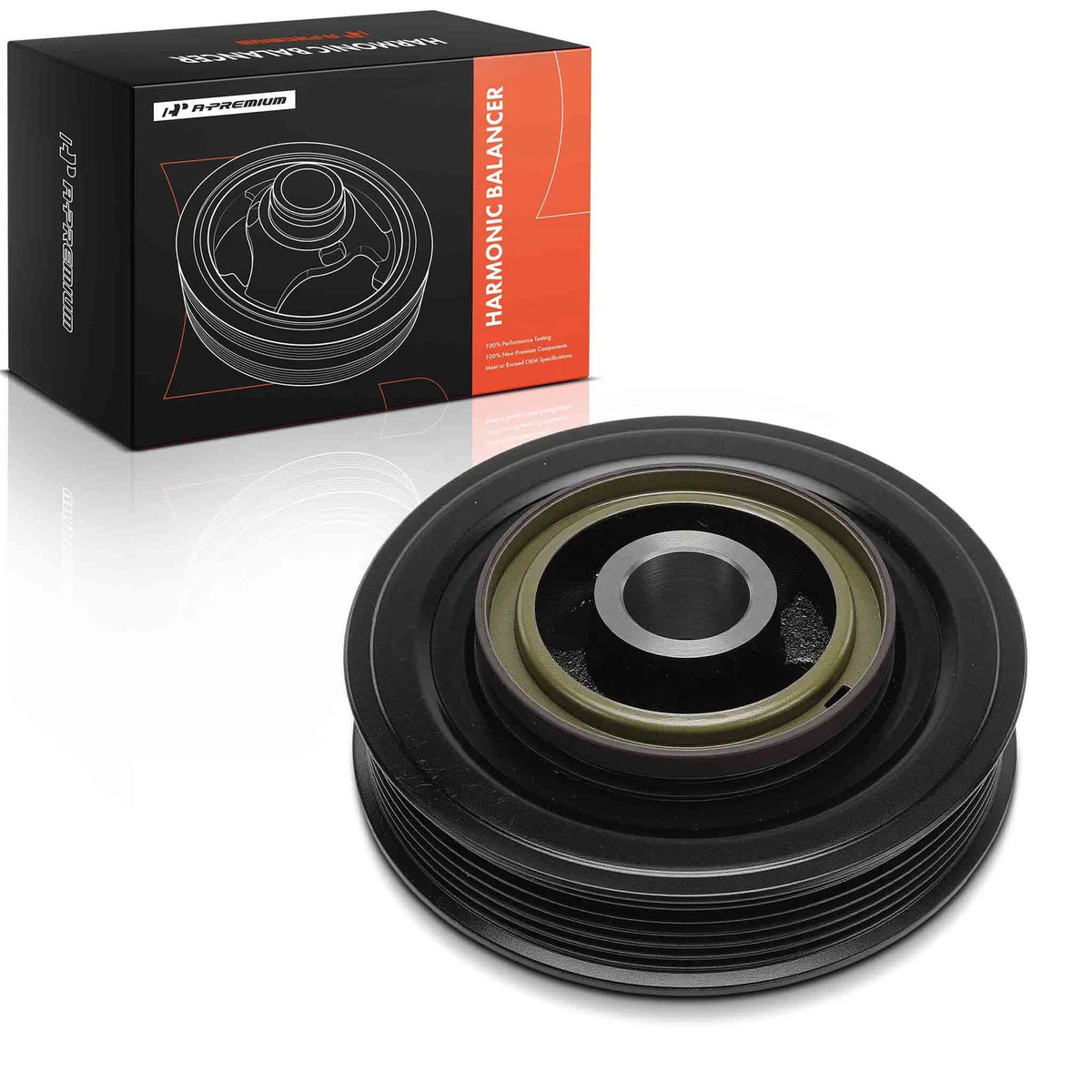 Engine Harmonic Balancer for Ford Escape Fusion Transit Connect (2013–2019) 30731045, 8642173, BM5G6B319BC