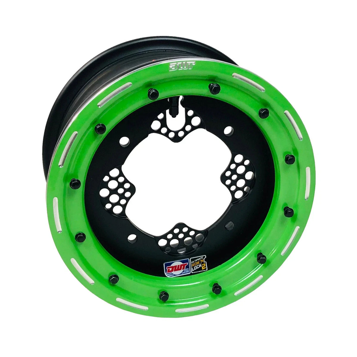 DWT ROK'N LOK 2 Front Beadlock Rim Wheel 10" 10x5 4/156 for Raptor 660 (2001–2005)