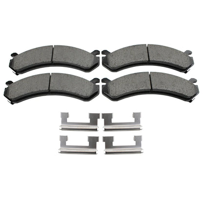 Set of 4 Akebono ProACT Front Ceramic Brake Pads for Cadillac Chevrolet GMC Hummer