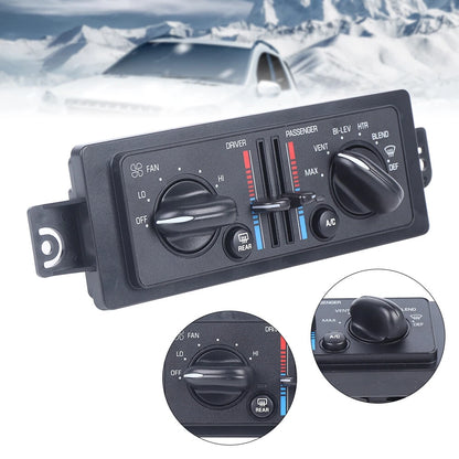 A/C Heater Climate Control Switch Panel for Buick Century (2000–2005) 10308120, 10447470, 9359814, 9384734