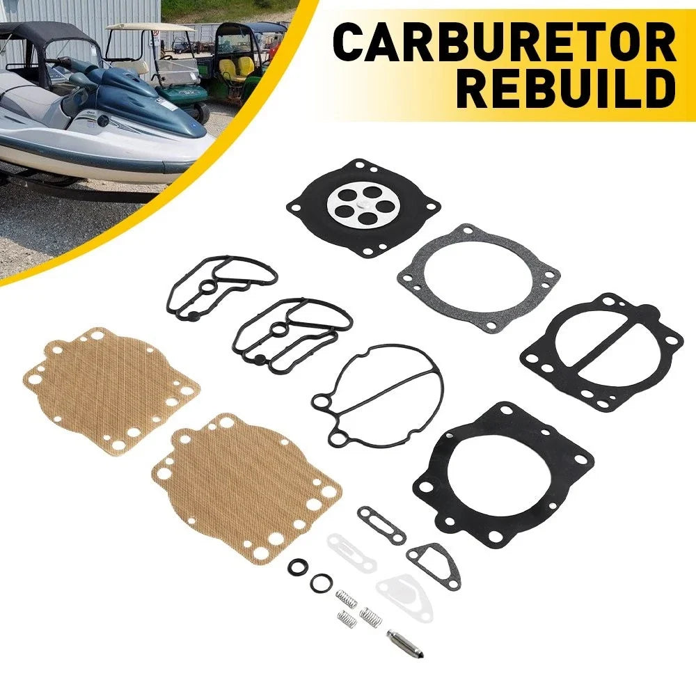 Carburetor Rebuild Kit for Polaris Freedom Genesis Octane Pro SL Virage EV (1996–2004)