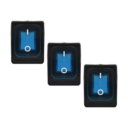 30A Heavy Duty Waterproof Rocker Switch for Cars and Boats