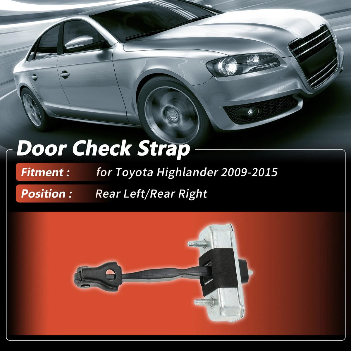 Door Check Strap for Toyota Highlander (2009–2015) No.686300E030/686400E030