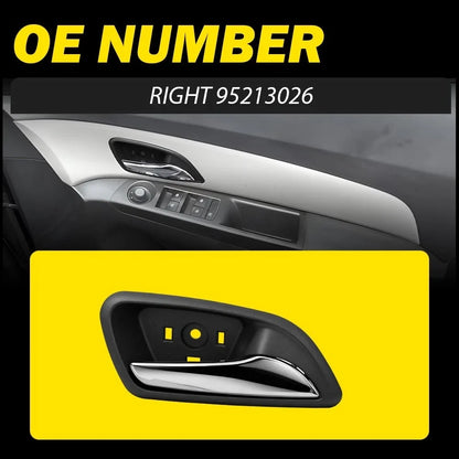 Front Right Interior Door Handle Chrome for Chevrolet Cruze (2011–2015)