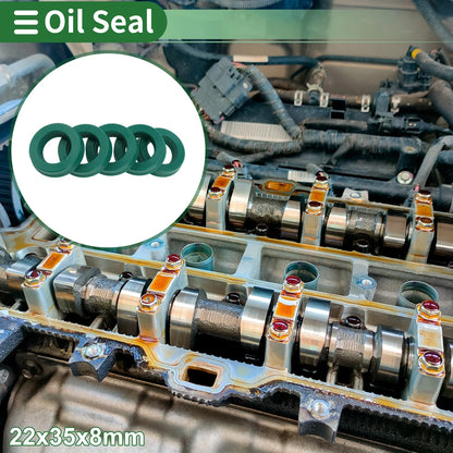 Set of 5 Oil Seal Rotary Shaft Seal 22x35x8mm for Various Models 