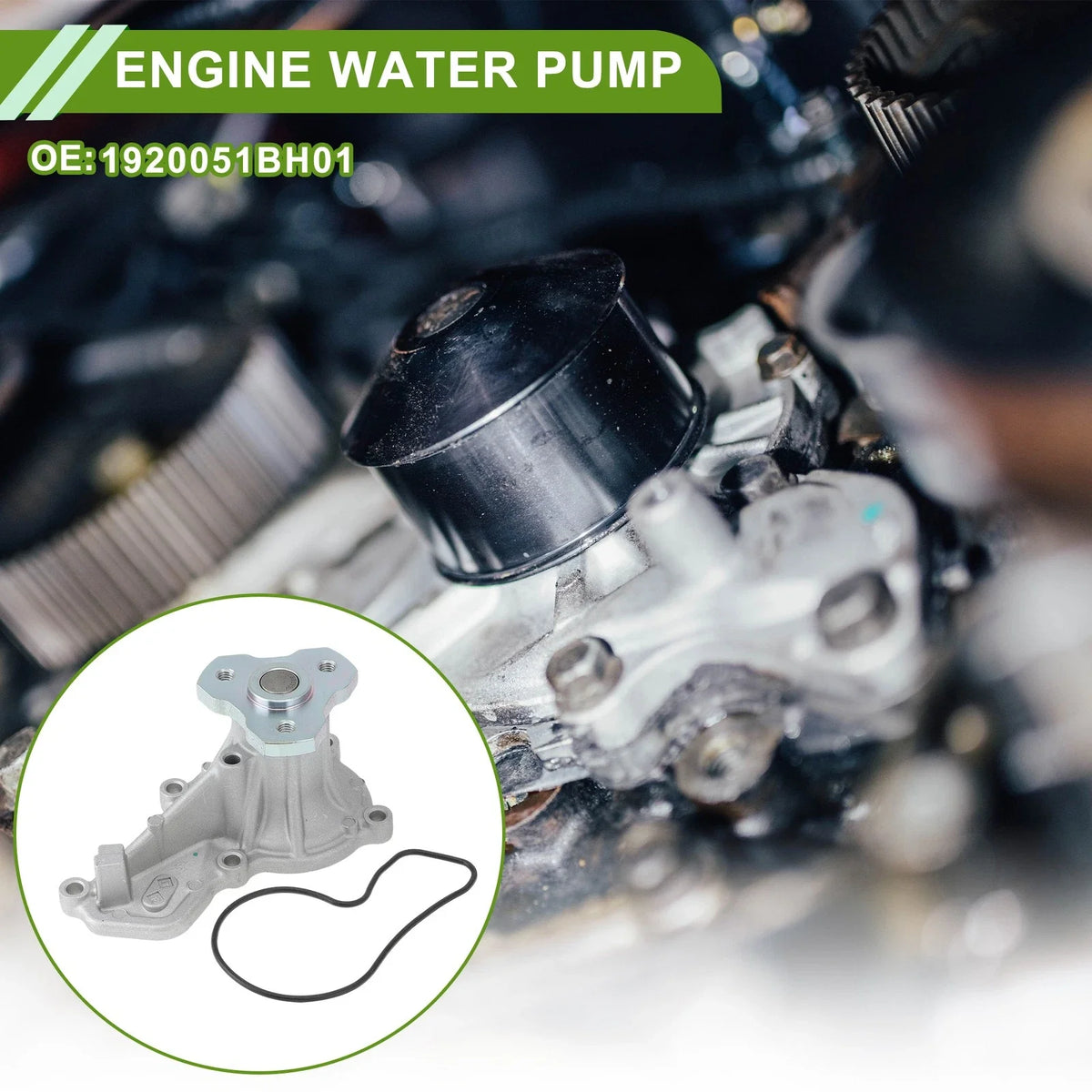 Engine Water Pump for Honda HR-V (2016–2020) No. 1920051BH01