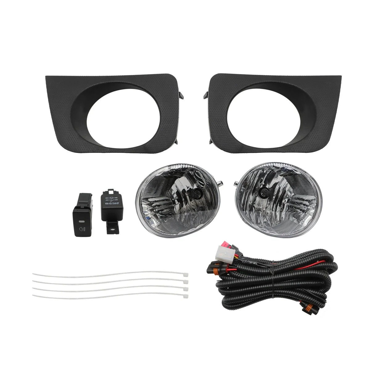 Bumper Fog Lights for Toyota 4Runner (2006–2009) - Switch & Wiring Included
