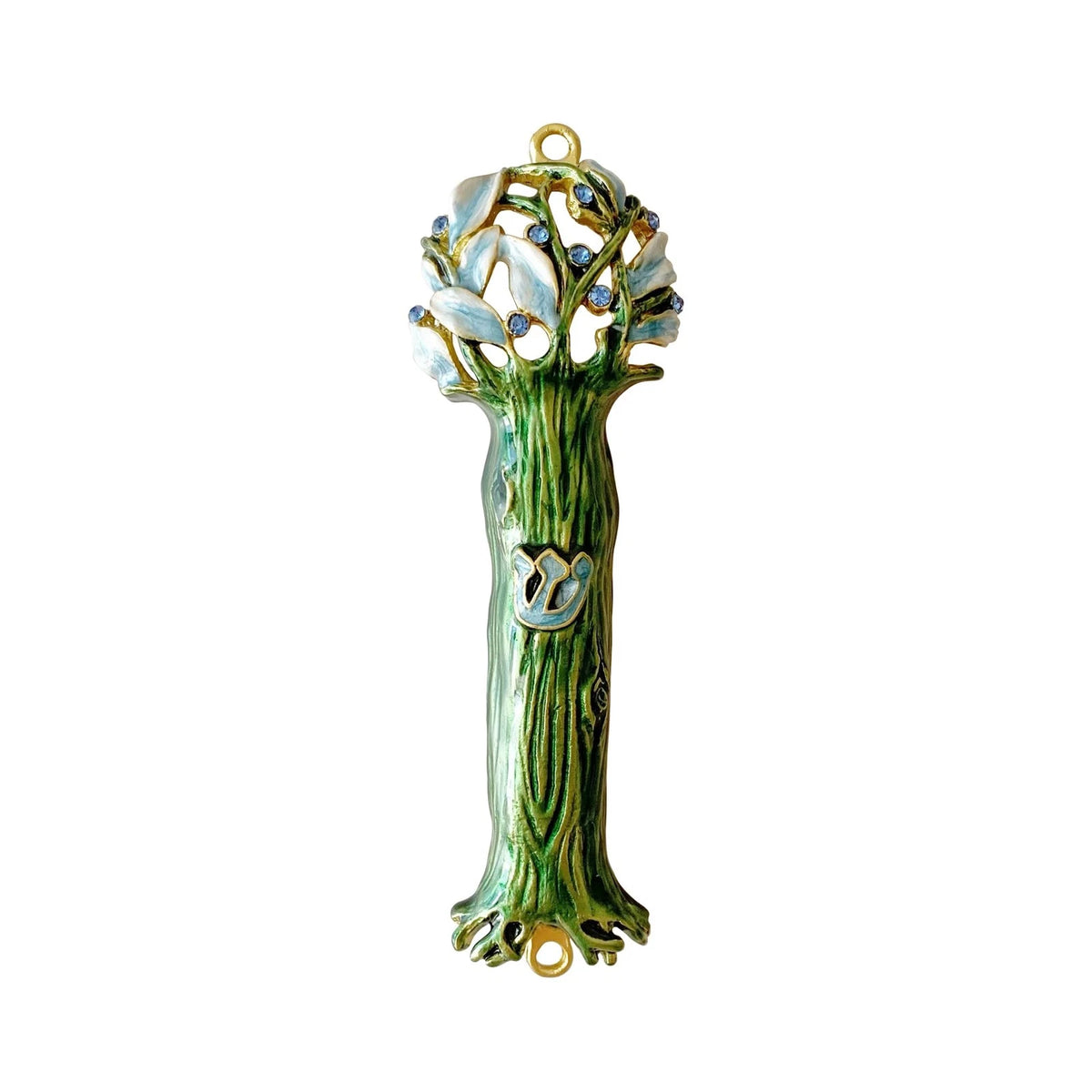 4.9 Inches Hand-Painted Mezuzah for Home Decor (2023)