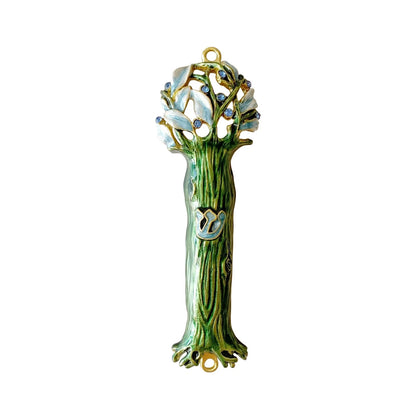 4.9 Inches Hand-Painted Mezuzah for Home Decor (2023)