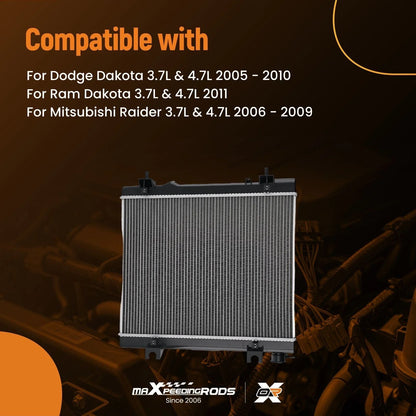 Custom Design Radiator for Dodge Dakota/Ram Dakota (2005–2011)