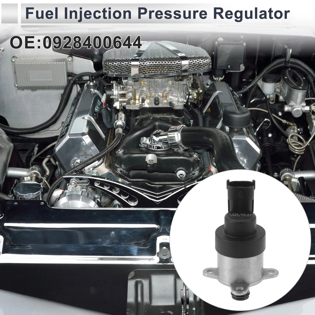 Fuel Pressure Regulator for Ford F250 (2006–2012) No. 0928400644 Metal