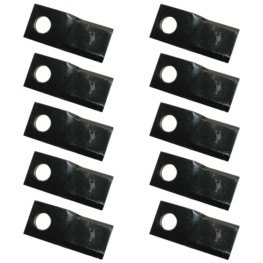 Set of 10 Left Hand Disc Mower Blades for Ford/New Holland (Replaces 87348084)