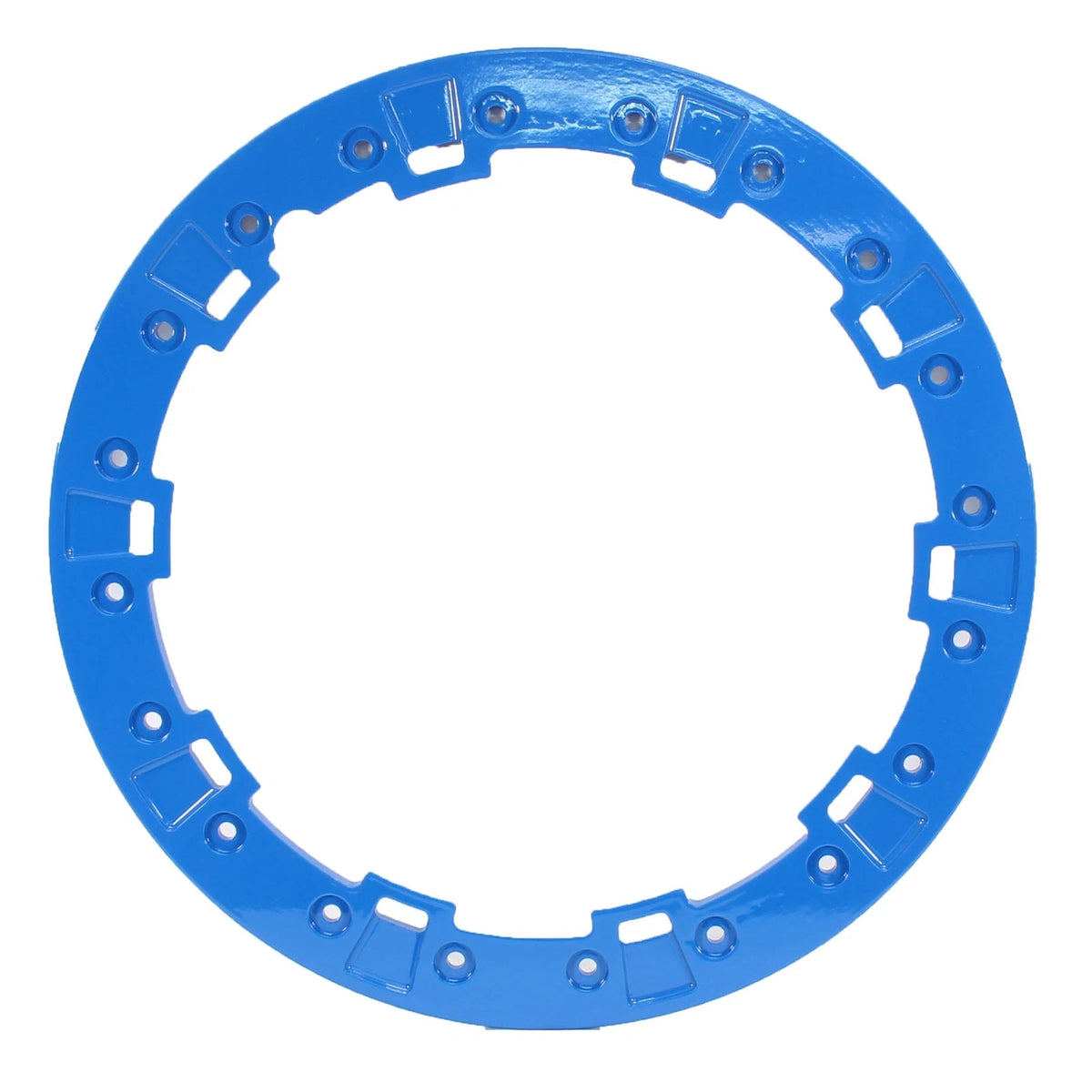 2X Beadlock Rings for Polaris (14", 1522244-619) Voo Doo Blue