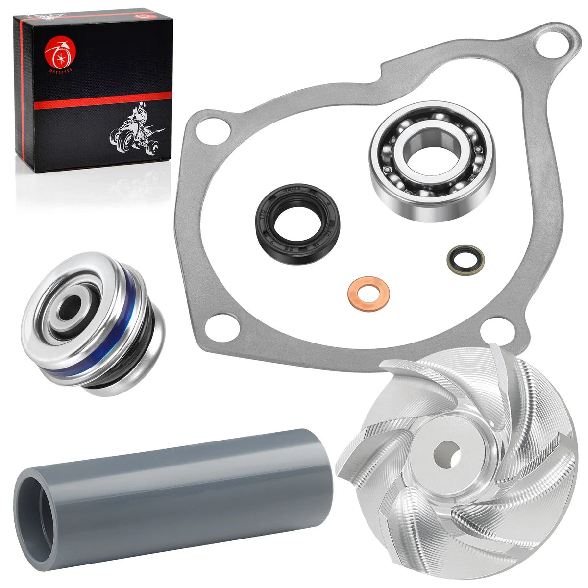Water Pump Seal Rebuild Kit Impeller Driver for Polaris Xplorer ATP (2003–2009)
