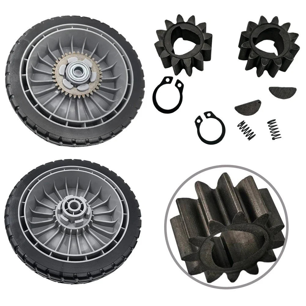 8 Inch Lawn Mower Wheels for Honda HRR216 HRS216 HRT216 with Springs