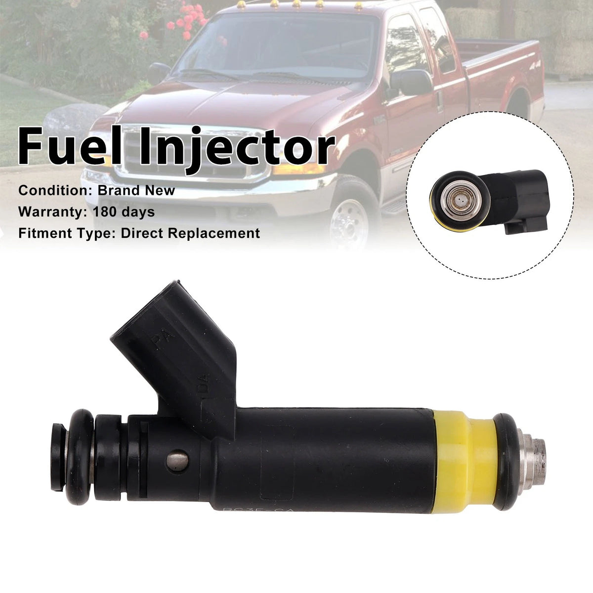 Fuel Injector for Ford F-450 Super Duty 6.8L V10 (2005–2016) BC3E-CA, 822-11197