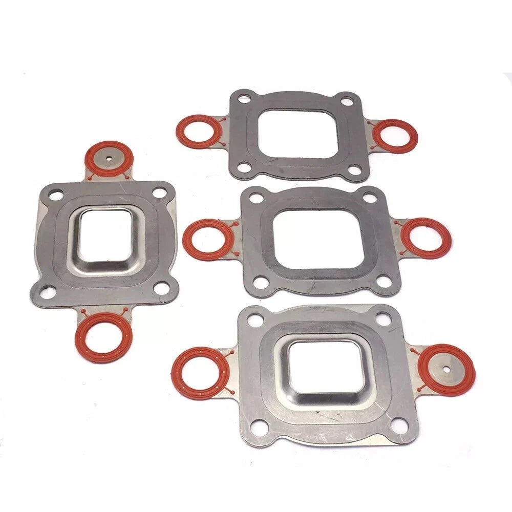 Dry Joint Exhaust Riser Spacer Kit for Mercruiser V6 V8 (Replaces 864929A1)