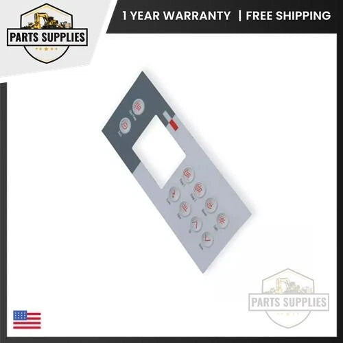 Keypad Overlay for Gecko TSC4 Series Topside Control