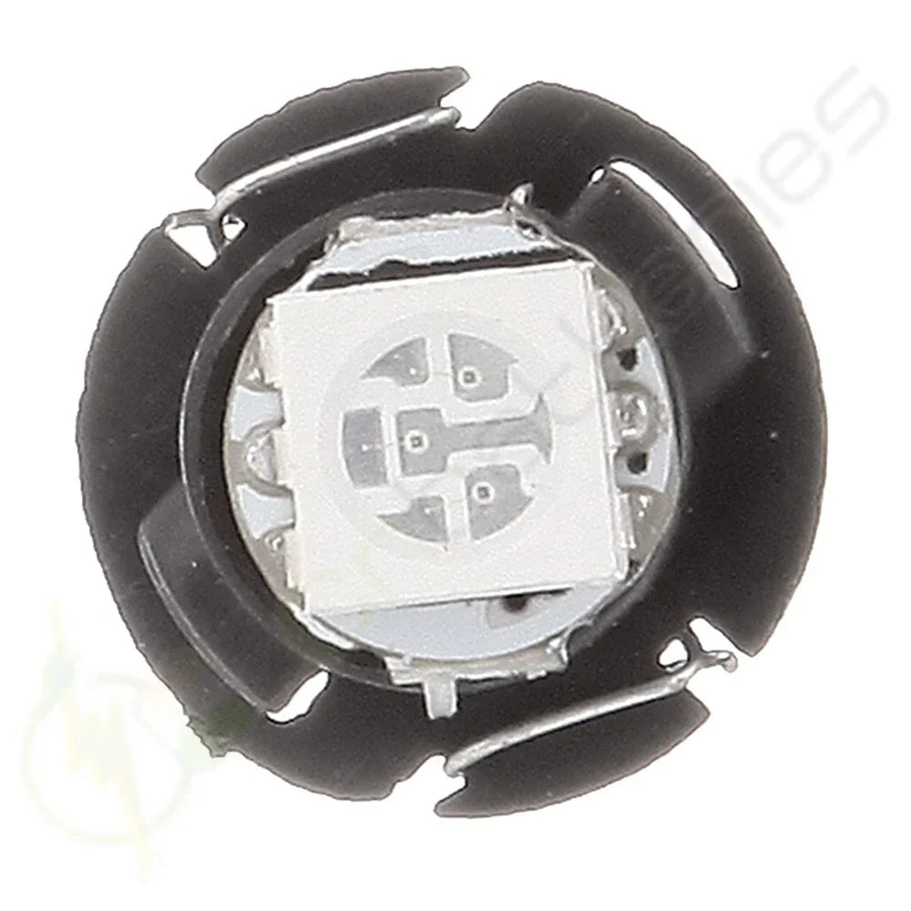 Set of 4 Amber T5/T4.7 5050 LED Instrument Dash A/C Climate Lights