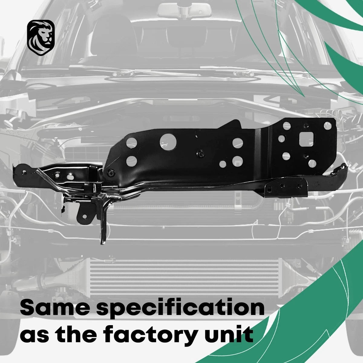 Radiator Support for Toyota Corolla Sedan (2020–2024) 18090094, TO1225508