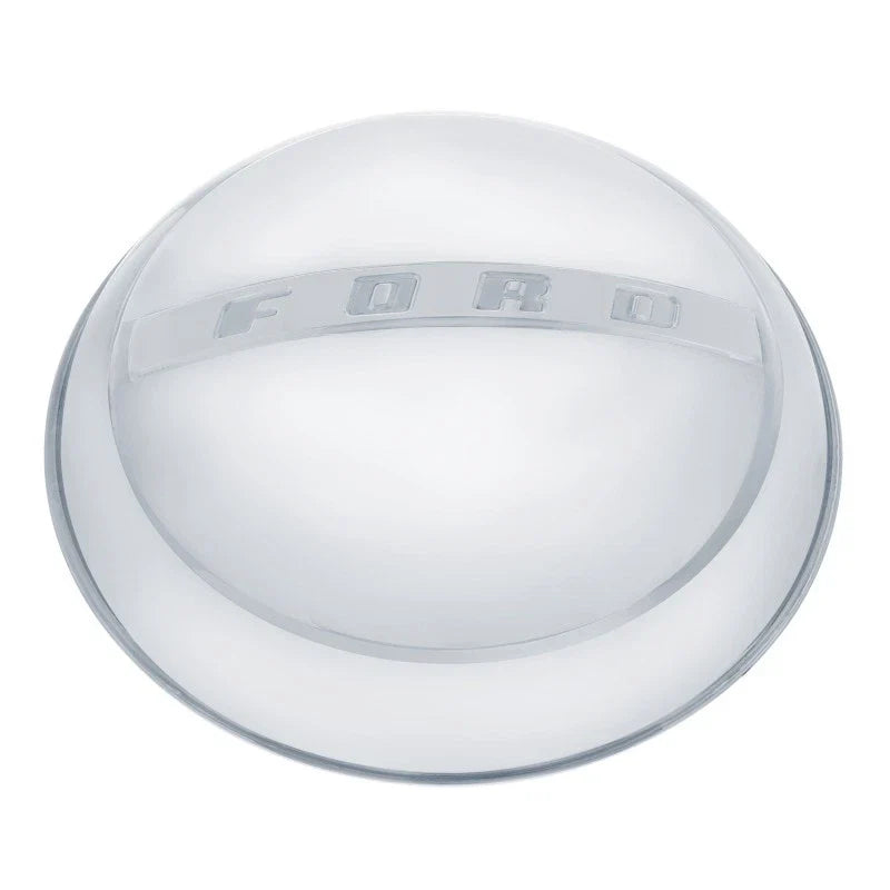 Hubcaps Set with Script for Ford Car and Pickup (1947–1948)