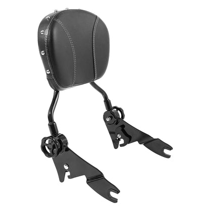 Backrest Pad for Harley Touring Street Road Glide (2009–2026) Black