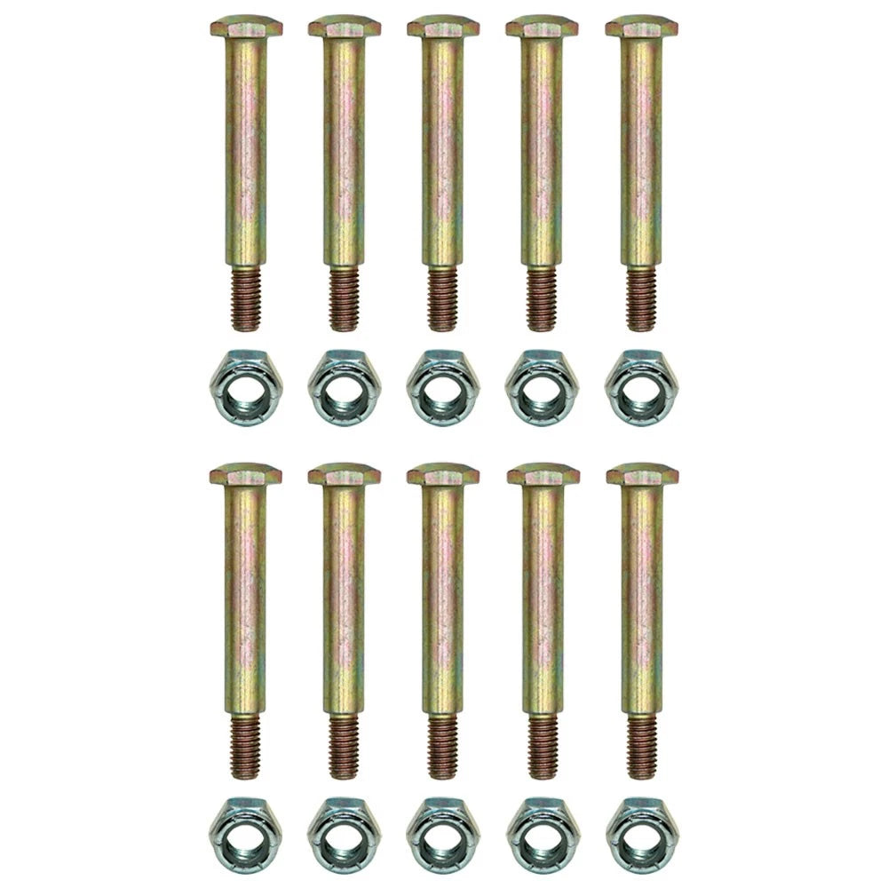 10X Wheel Bolt and Lock Nut Kits for AYP