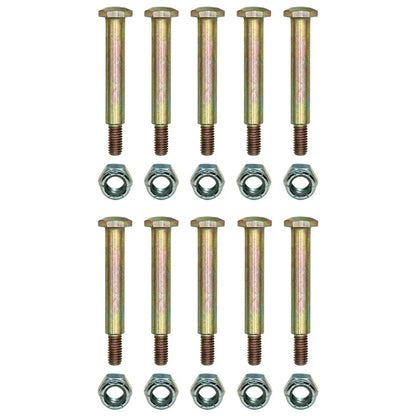 10X Wheel Bolt and Lock Nut Kits for AYP