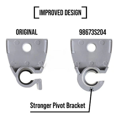 Swivel Holder for Fiamma F80s Left Hand Awning Leg (Grey)