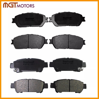 Set of 4 Ceramic Brake Pads for Toyota Sienna (2004–2010) P-906, P-995, D906, D995