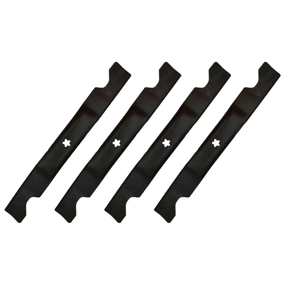 Set of 4 Mower Blades for MTD