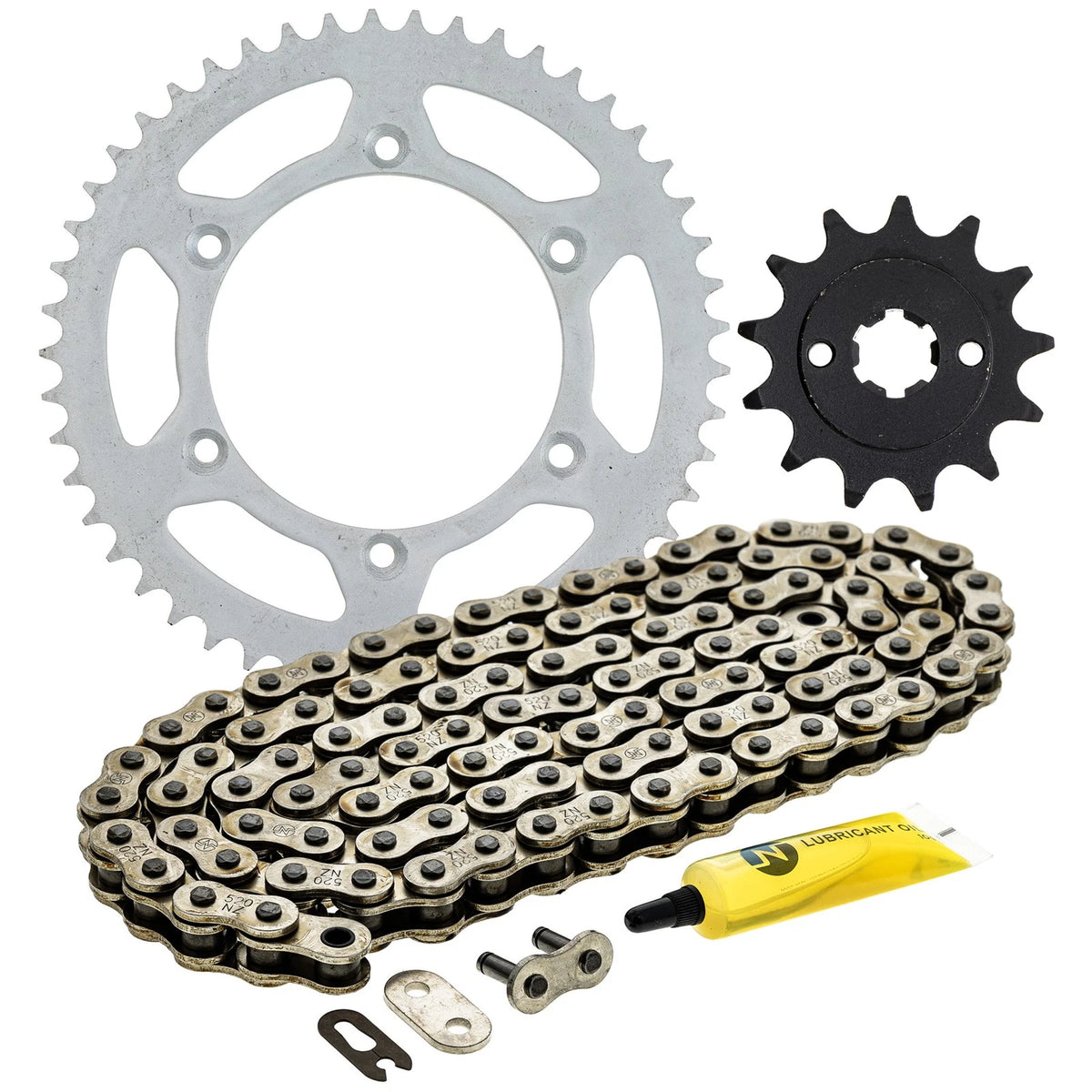 Sprocket Chain Set for Yamaha TTR230 (13/49 Tooth, MK1003734, 1C6-25449-20-00)