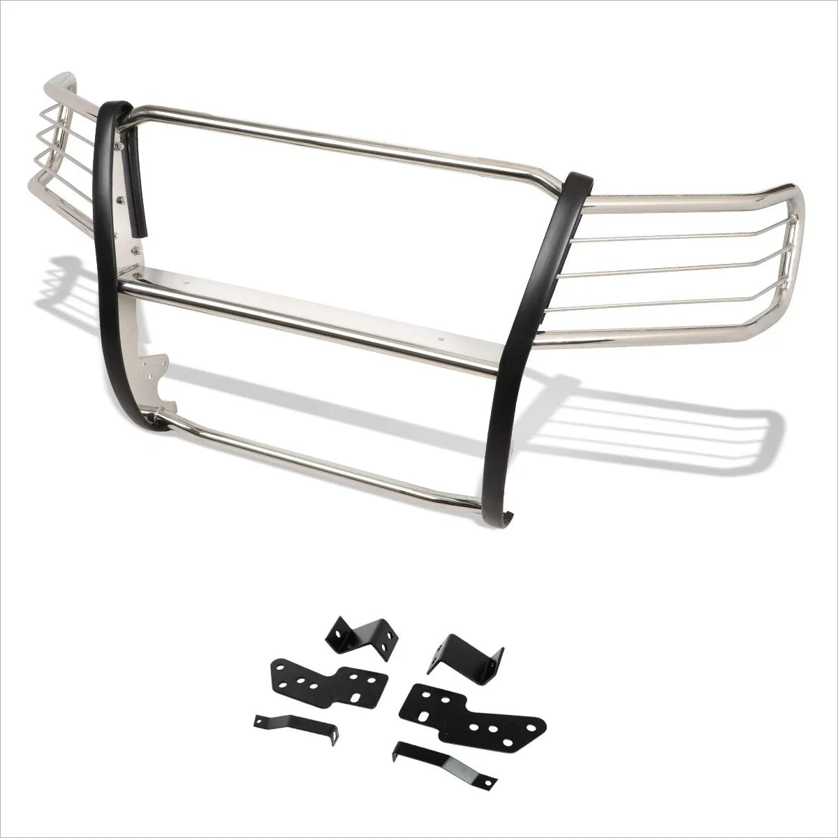 Chrome Front Bumper Brush Grille Guard for Chevy Suburban/Tahoe (2007–2014)