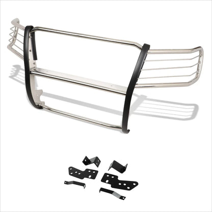 Chrome Front Bumper Brush Grille Guard for Chevy Suburban/Tahoe (2007–2014)
