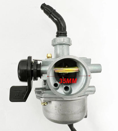 PZ19mm Carburetor for 50/110/125cc PIT Quad Dirt Bike ATV