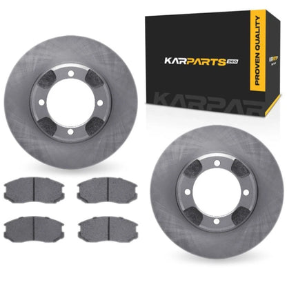 Brake Rotor Set for Subaru SVX (1992–1997) ALX-PAU-DF-6512-72051-CLA1
