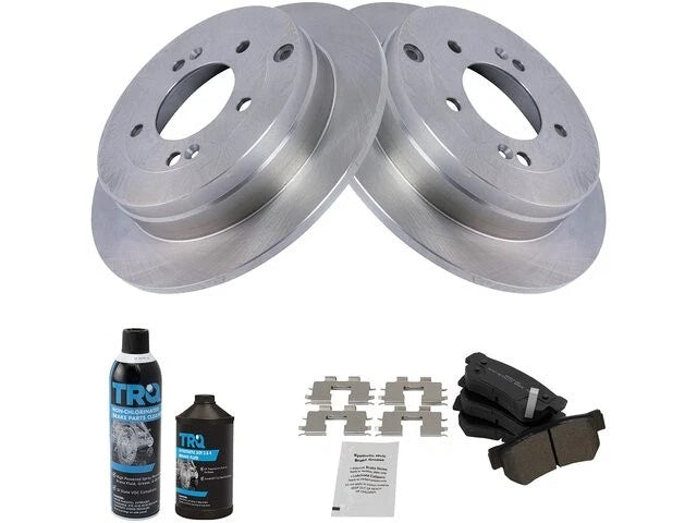 Brake Pad and Rotor Kit for Hyundai Azera (2006–2009) 66962TBCG