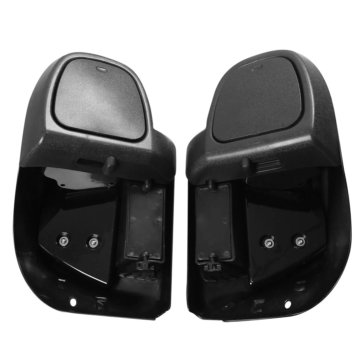 Lower Vented Fairings for Harley Electra Glide 2015–2024, Vivid Black