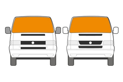 8 Piece Thermal Blind Kit for VW T4 Transporter (1990–2003)