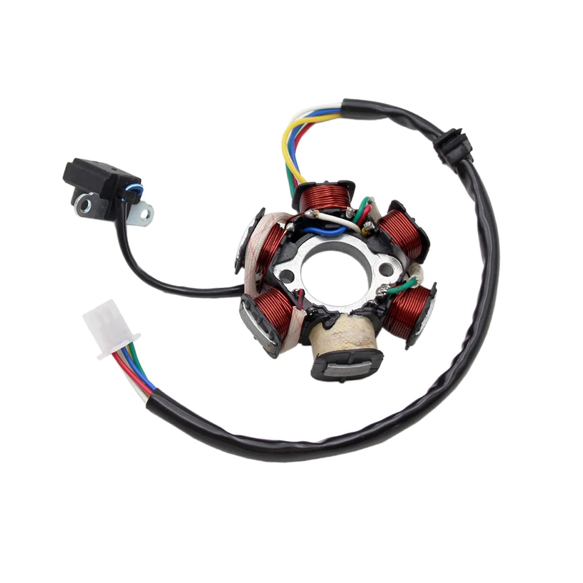6 Pole Coil Stator Magneto for GY6 (PRO BAT LU-0106-DS7R)
