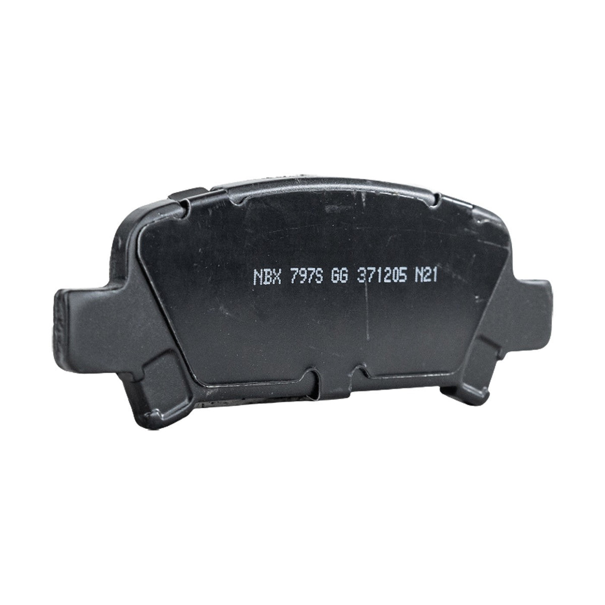 Set of 4 Brake Pads for Subaru Legacy (2005–2009)
