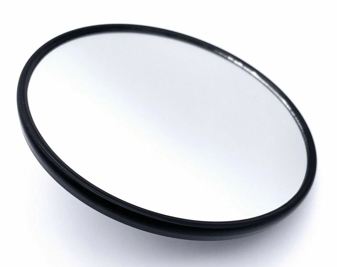 5 Inch Side Rear View Mirrors Pair with Ribbed Back for Nissan Navara (2005–2015)
