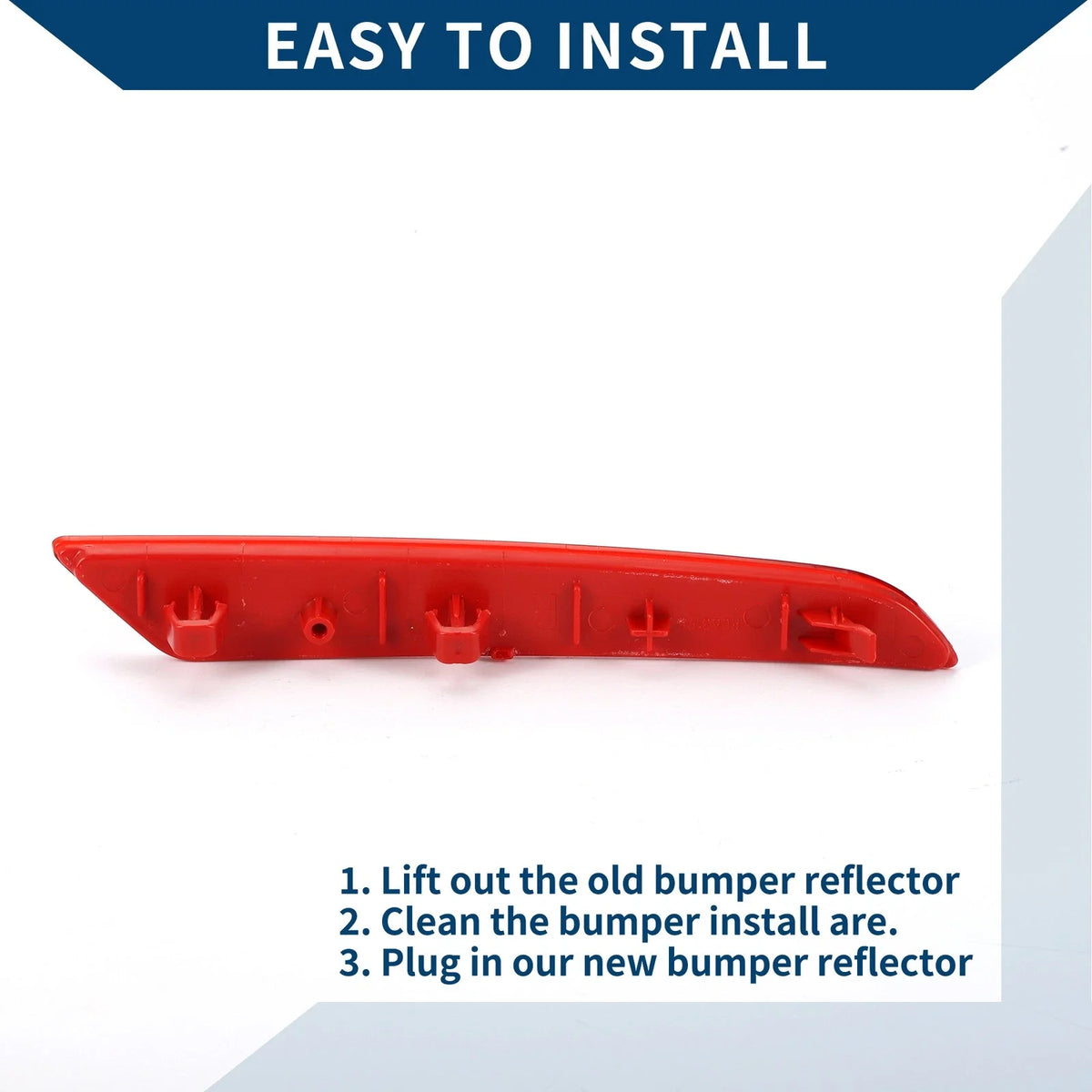 Bumper Reflector No.63148063198 for BMW 740i Rear Right 1 Pc (2016 - 2019)