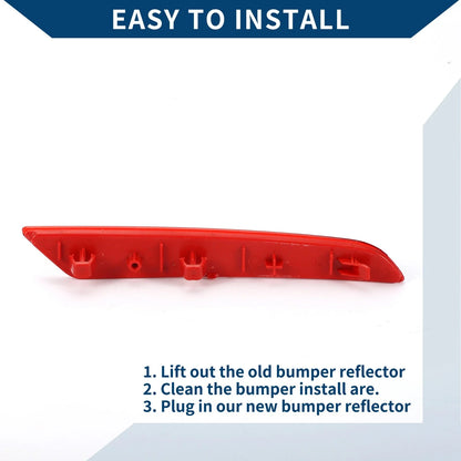 Bumper Reflector No.63148063198 for BMW 740i Rear Right 1 Pc (2016 - 2019)