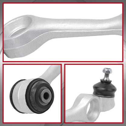 Set of 4 Front Upper Control Arms & Lower Ball Joints for Mercedes Benz (1984–1991)